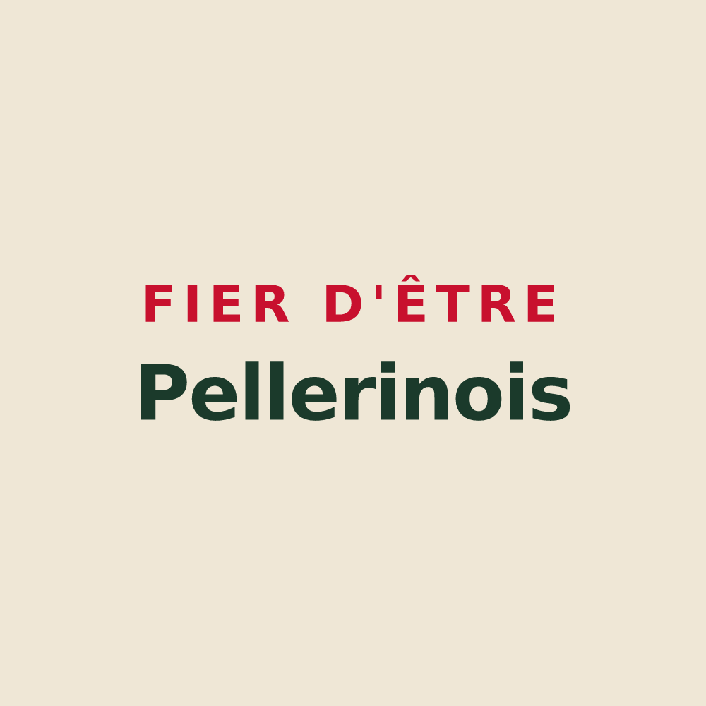 Tote bag « Fier d'être Pellerinois » — design pour La Pellerine