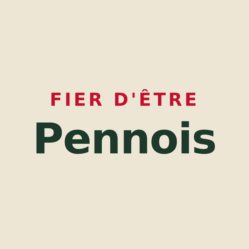 Tote bag « Fier d'être Pennois » — design pour La Penne