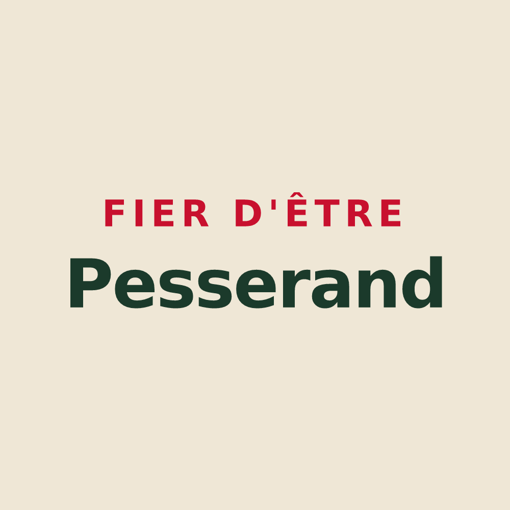 Tote bag « Fier d'être Pesserand » — design pour La Pesse