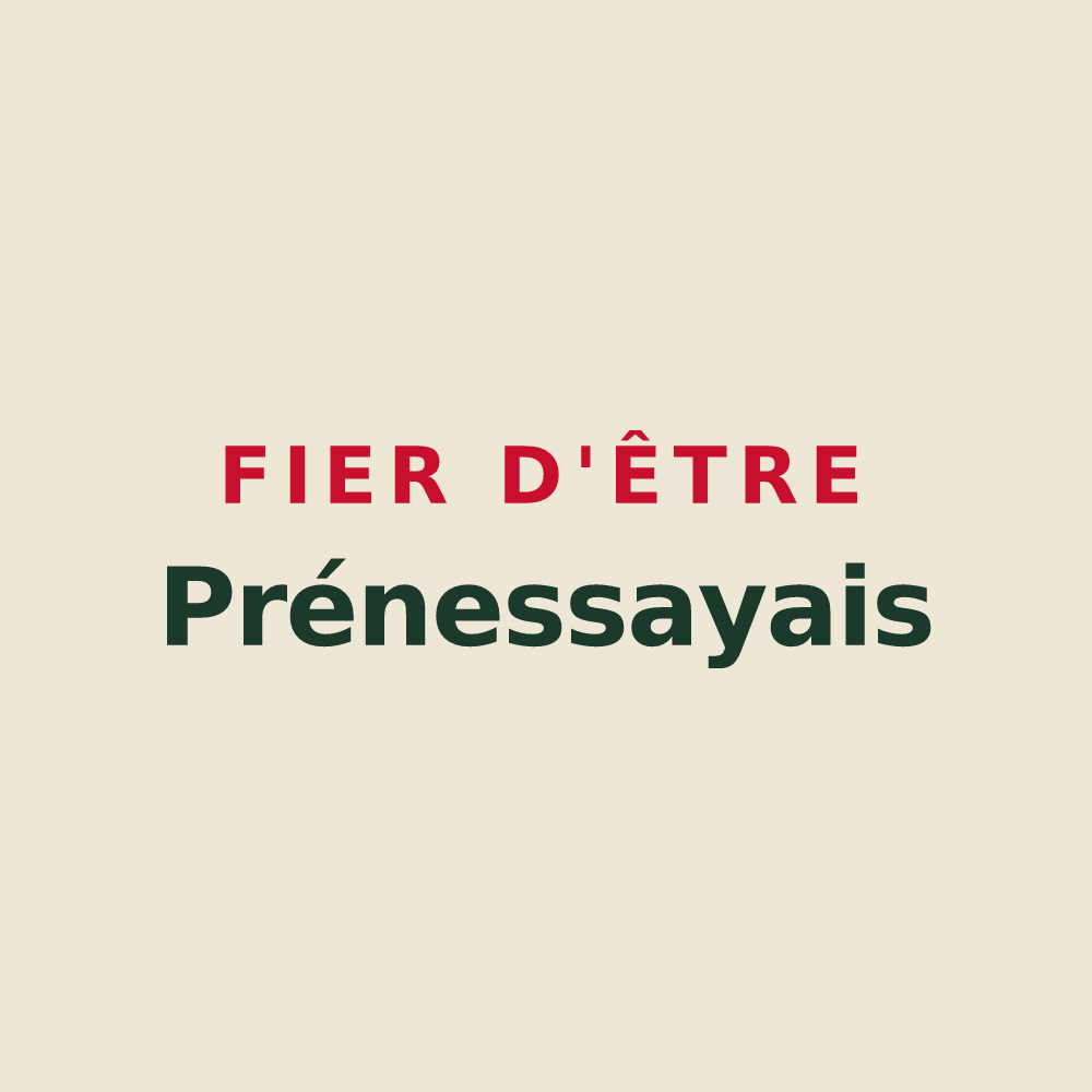 Tote bag « Fier d'être Prénessayais » — design pour La Prénessaye