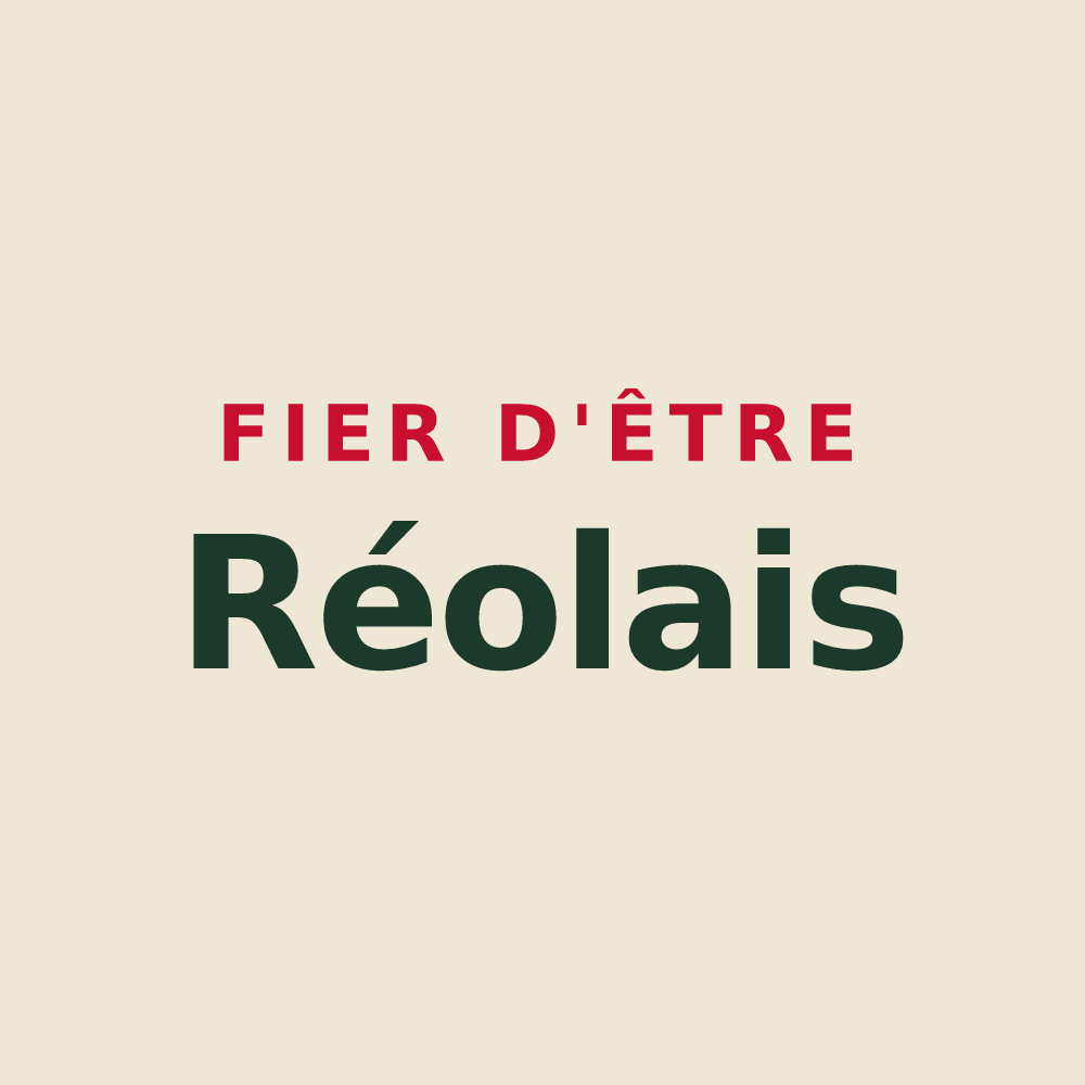 Tote bag « Fier d'être Réolais » — design pour La Réole