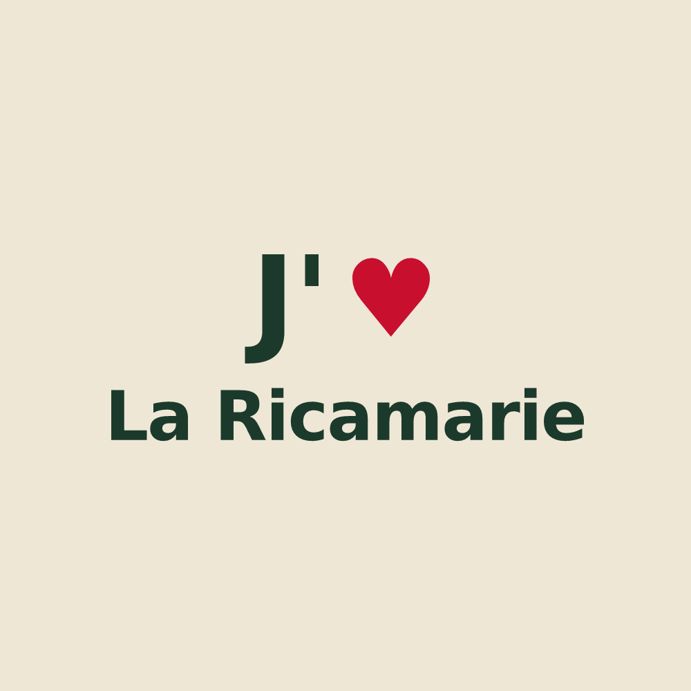 Tote bag personnalisé La Ricamarie — design J'aime La Ricamarie