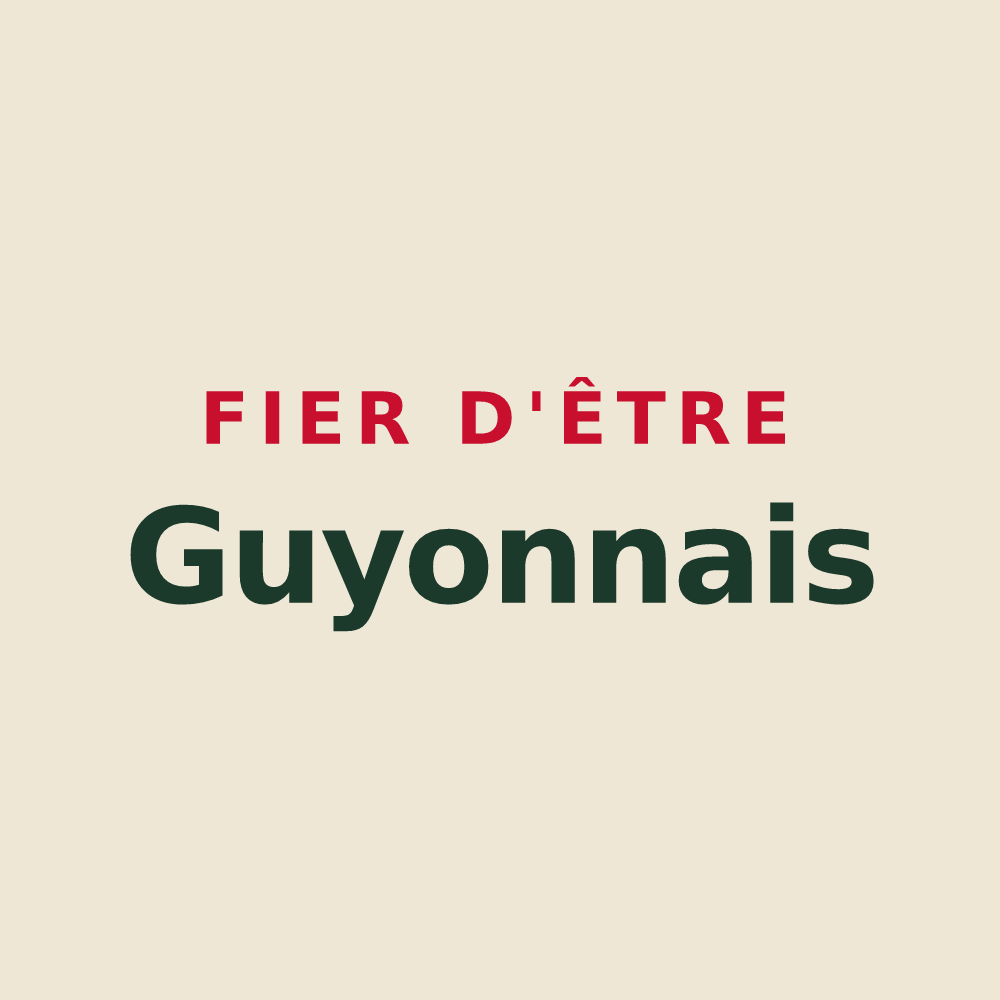 Tote bag « Fier d'être Guyonnais » — design pour La Roche-Guyon