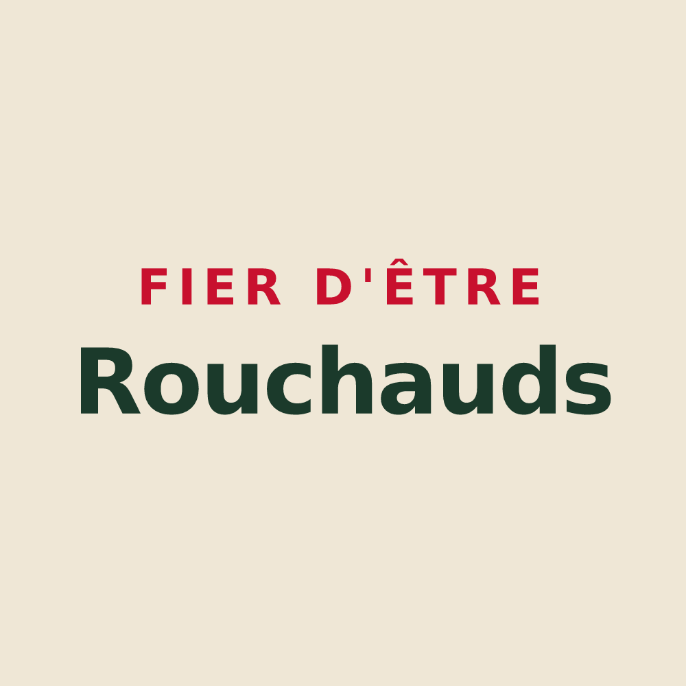 Tote bag « Fier d'être Rouchauds » — design pour La Roche-l'Abeille