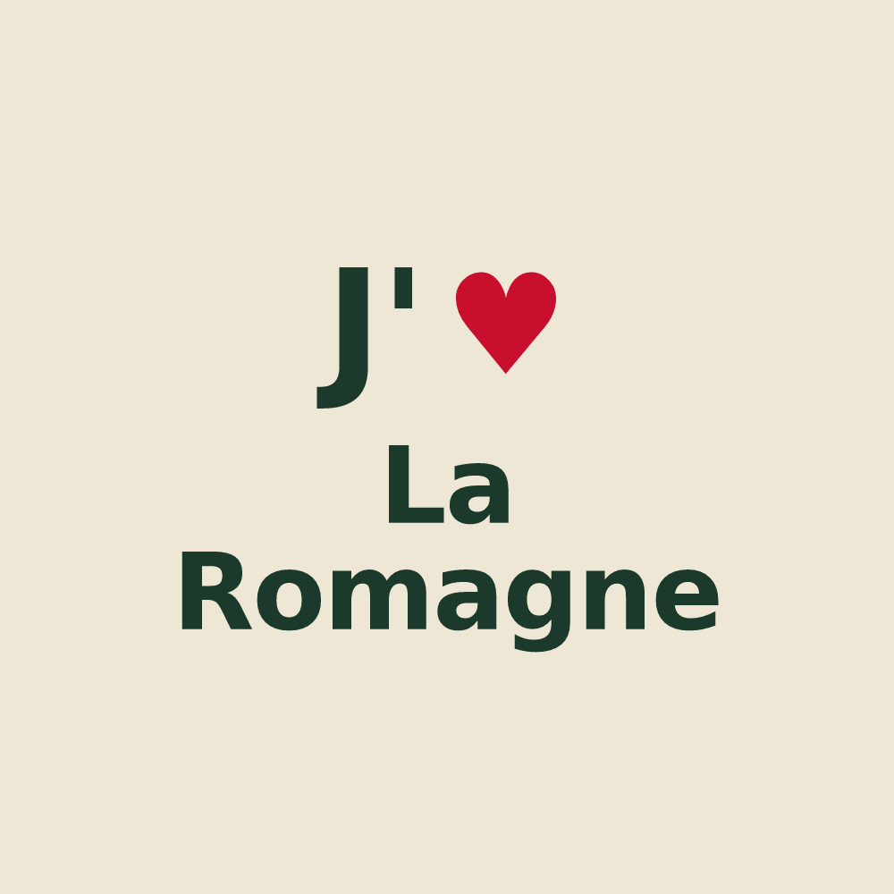 Tote bag personnalisé La Romagne — design J'aime La Romagne