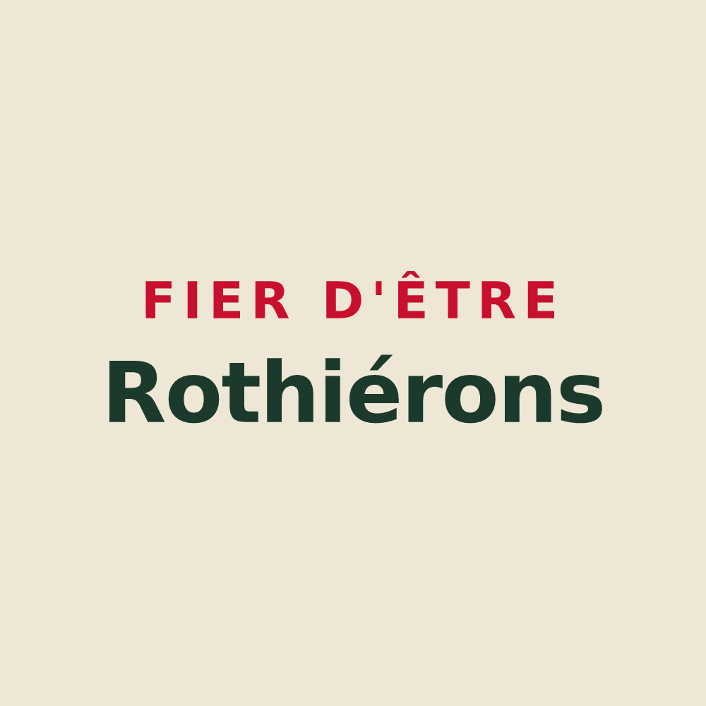 Tote bag « Fier d'être Rothiérons » — design pour La Rothière