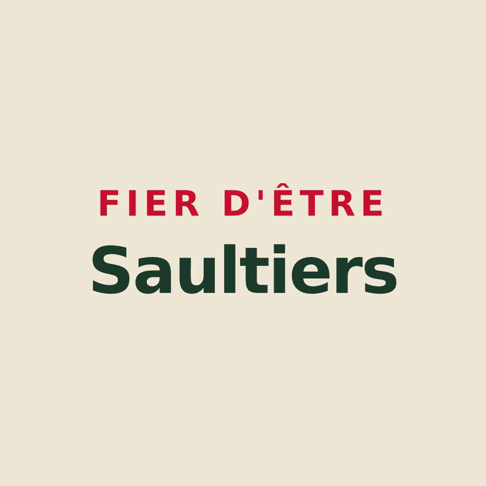 Tote bag « Fier d'être Saultiers » — design pour La Saulsotte