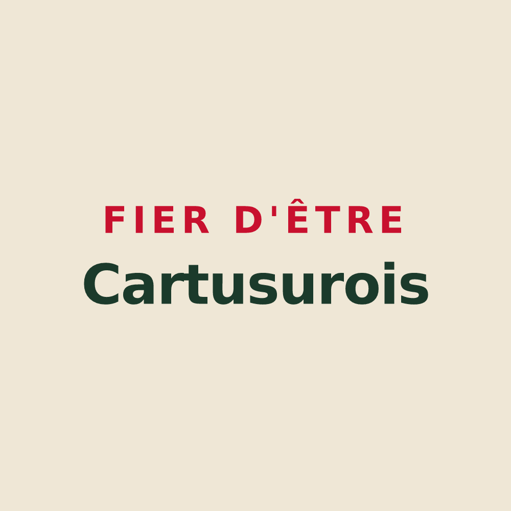 Tote bag « Fier d'être Cartusurois » — design pour La Sure en Chartreuse
