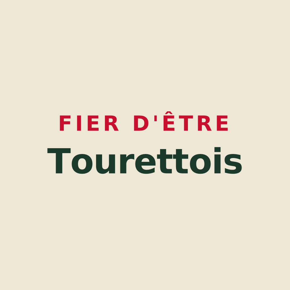 Tote bag « Fier d'être Tourettois » — design pour La Tourette-Cabardès