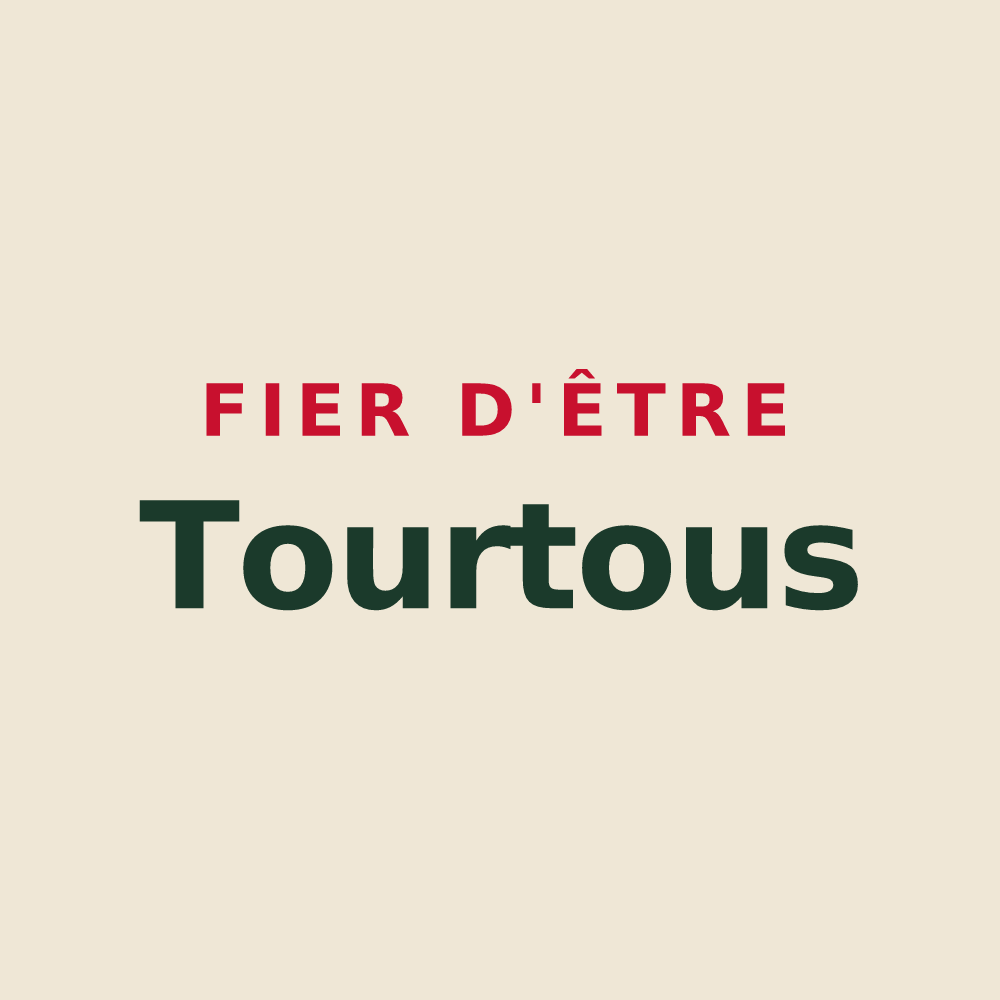 Tote bag « Fier d'être Tourtous » — design pour La Tourette