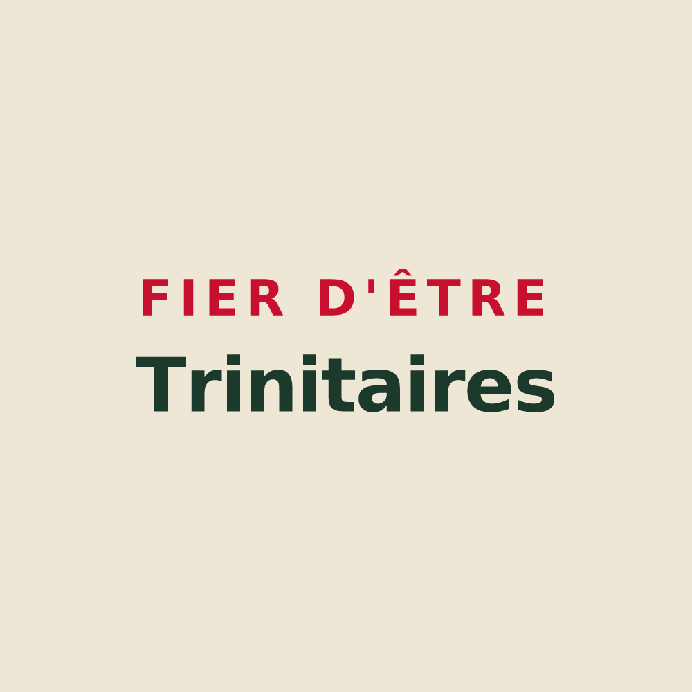 Tote bag « Fier d'être Trinitaires » — design pour La Trinité
