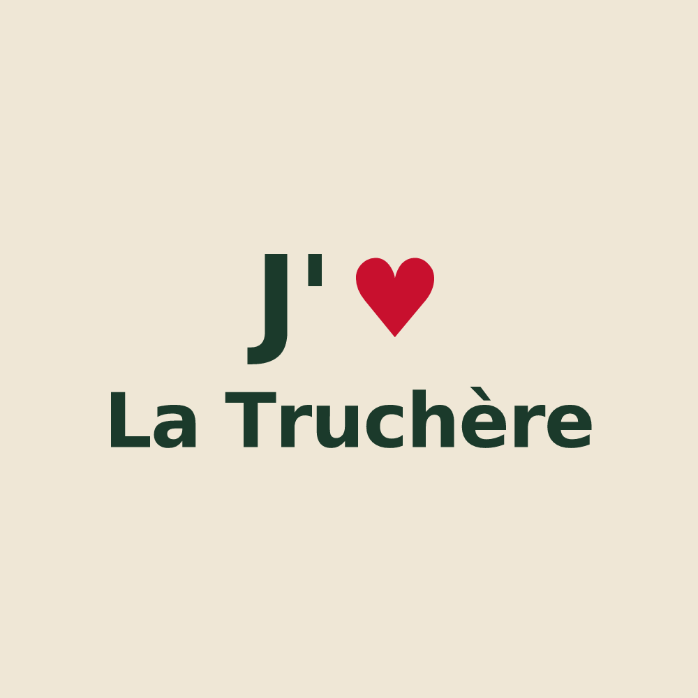 Tote bag personnalisé La Truchère — design J'aime La Truchère