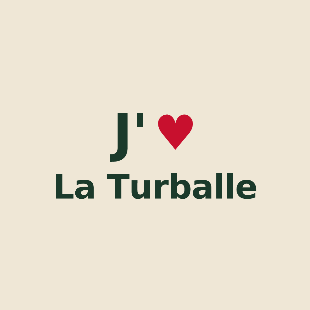 Tote bag personnalisé La Turballe — design J'aime La Turballe