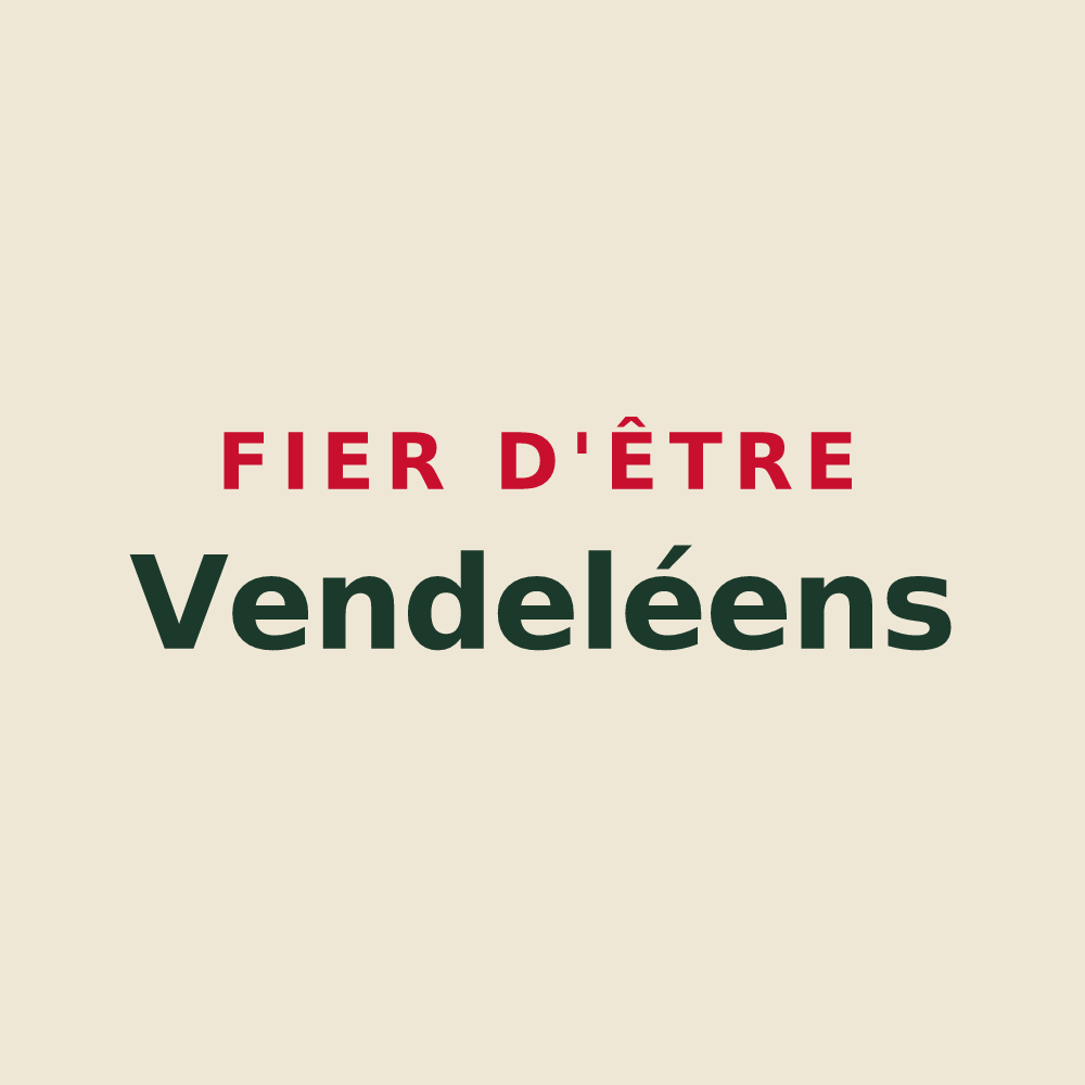 Tote bag « Fier d'être Vendeléens » — design pour La Vendelée