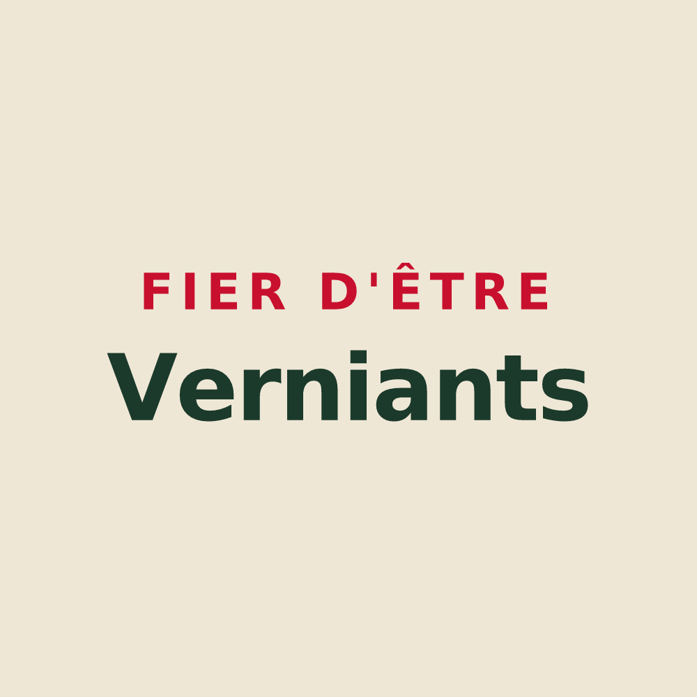 Tote bag « Fier d'être Verniants » — design pour La Vernaz