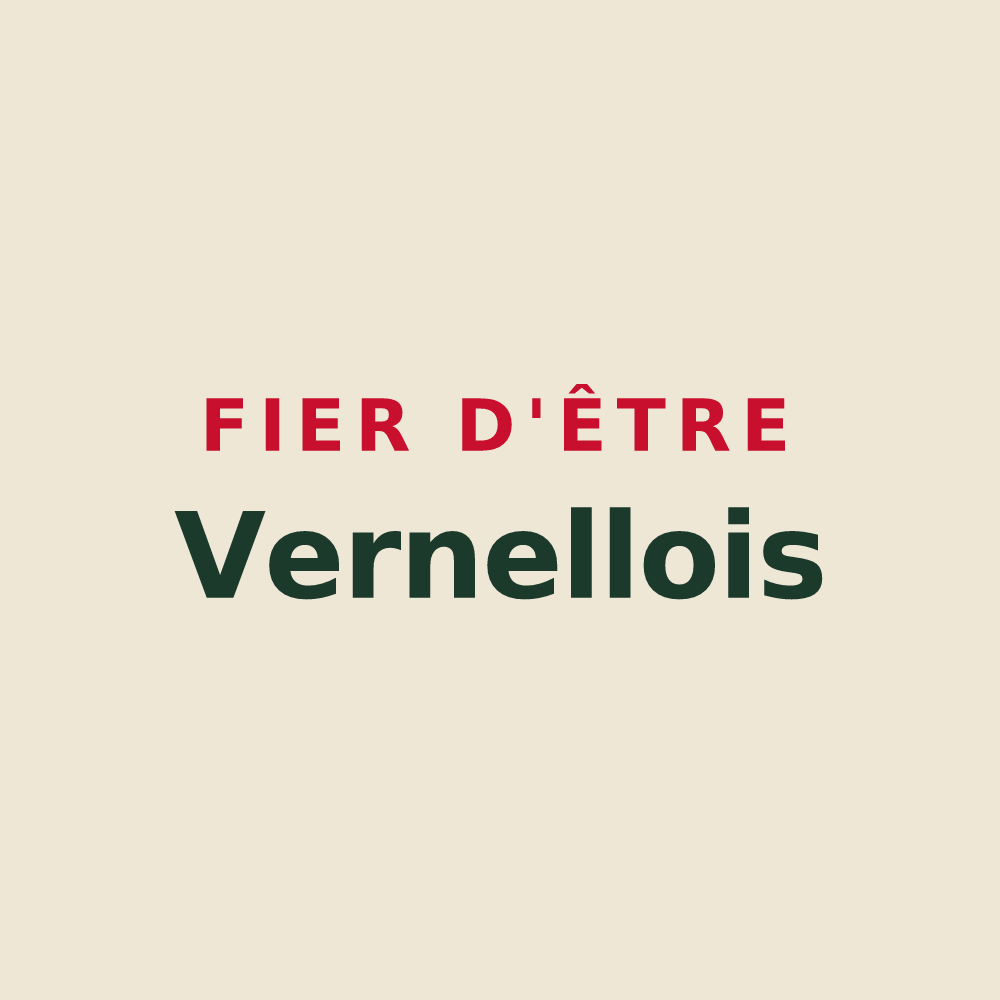 Tote bag « Fier d'être Vernellois » — design pour La Vernelle