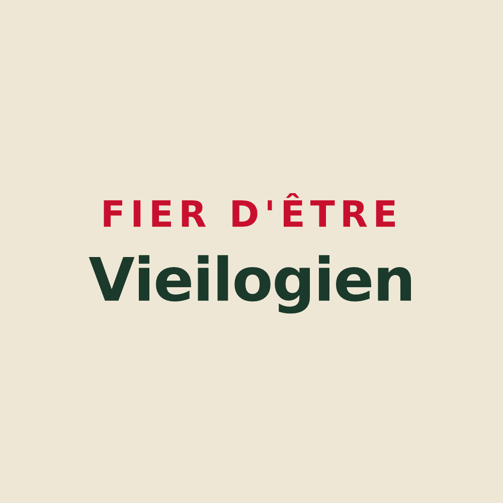 Tote bag « Fier d'être Vieilogien » — design pour La Vieille-Loye