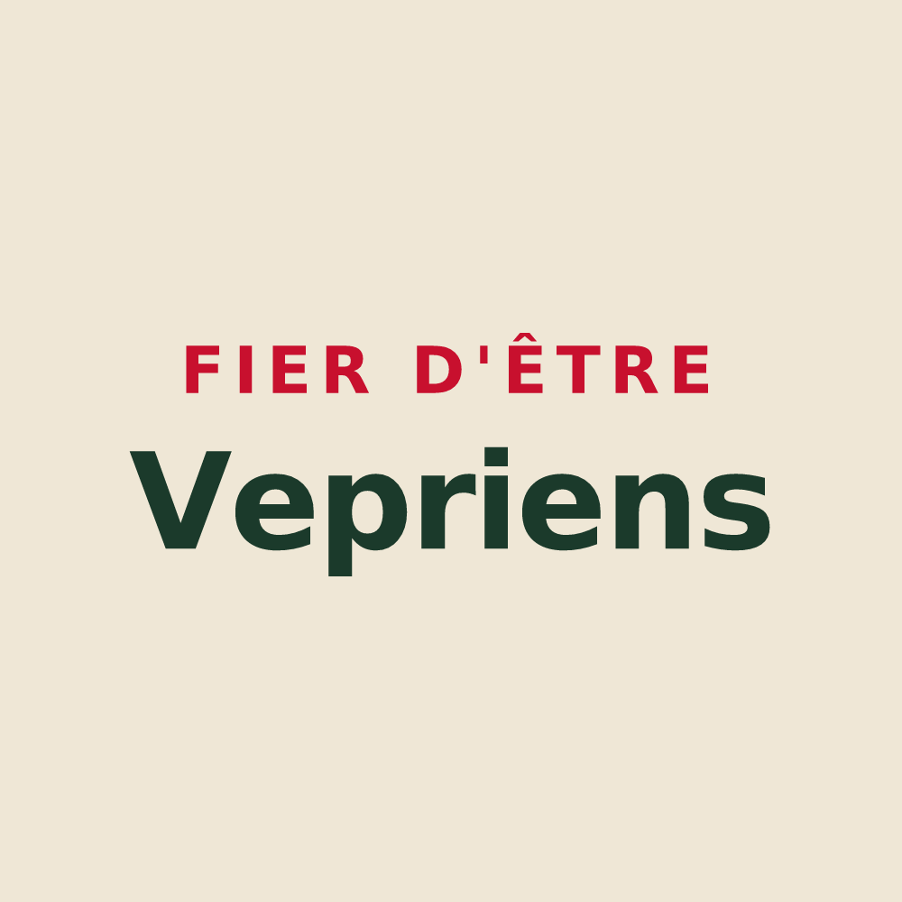 Tote bag « Fier d'être Vepriens » — design pour La Voivre