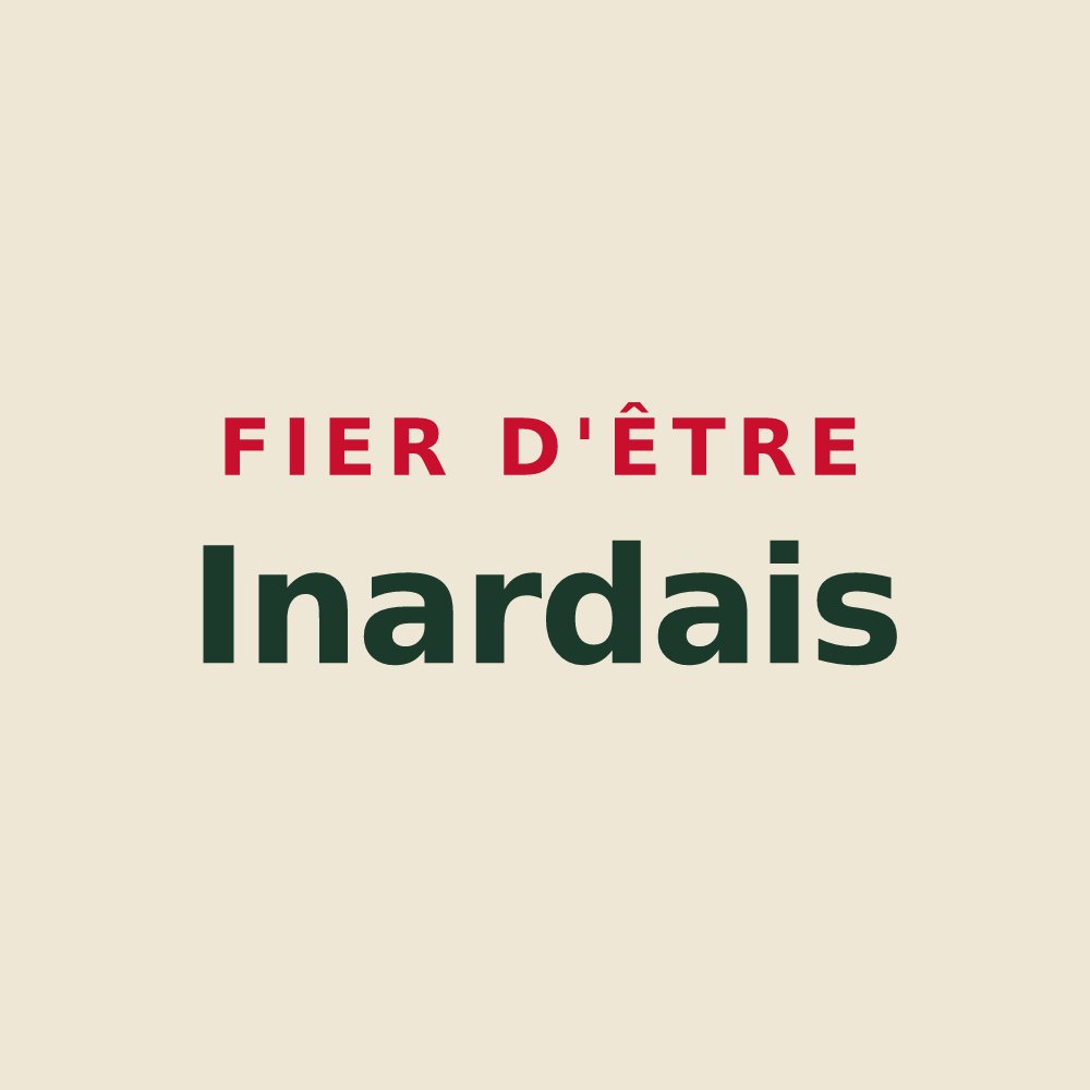 Tote bag « Fier d'être Inardais » — design pour Labarthe-Inard