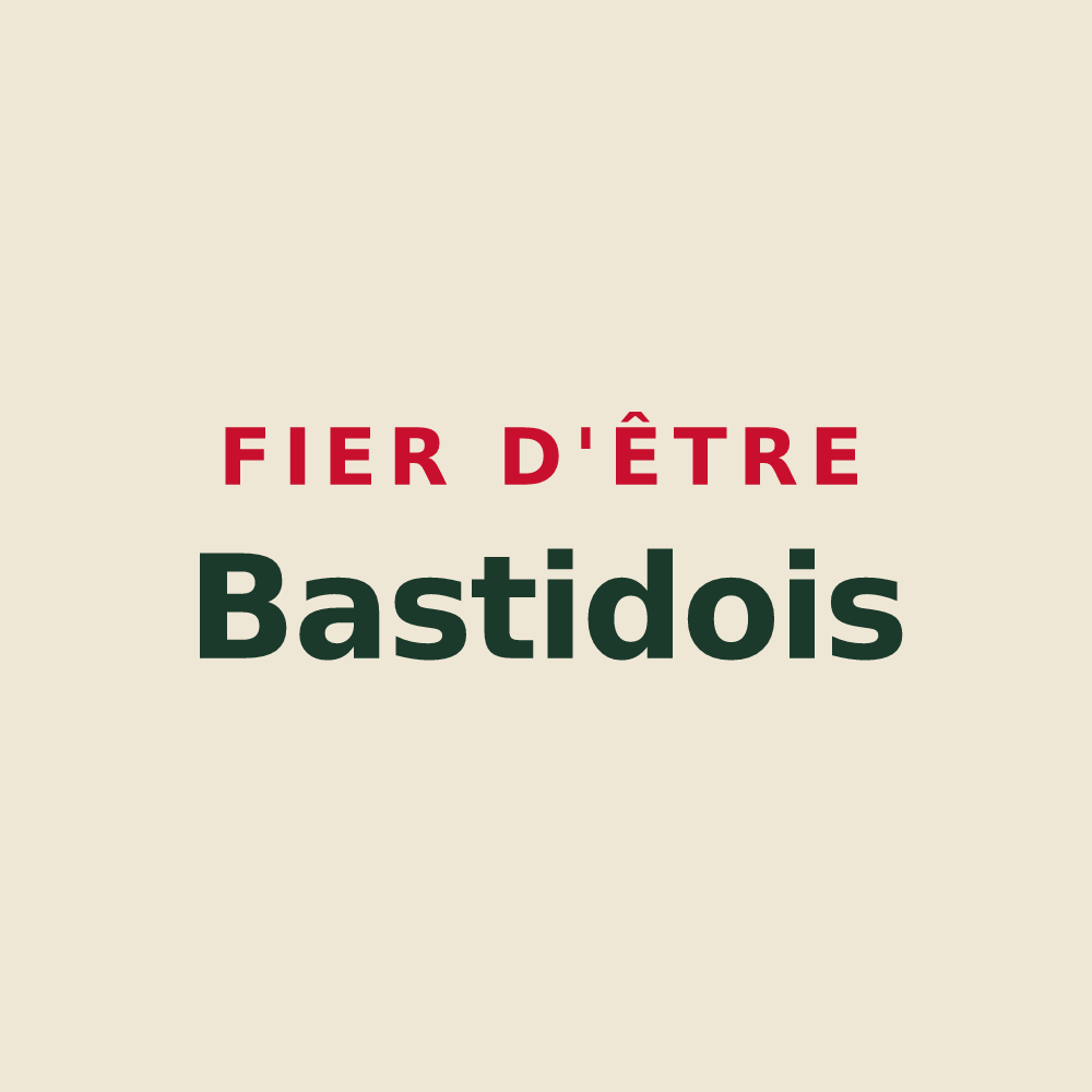 Tote bag « Fier d'être Bastidois » — design pour Labastide-de-Lévis