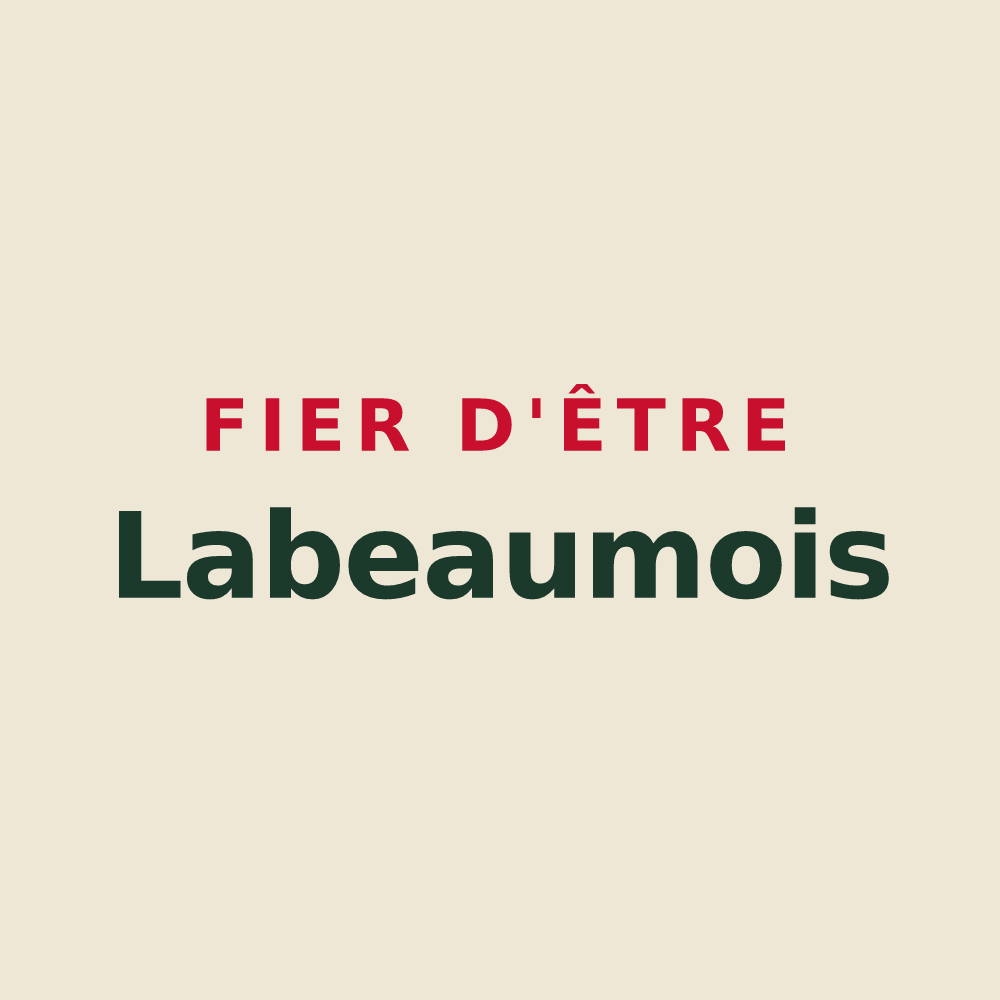 Tote bag « Fier d'être Labeaumois » — design pour Labeaume