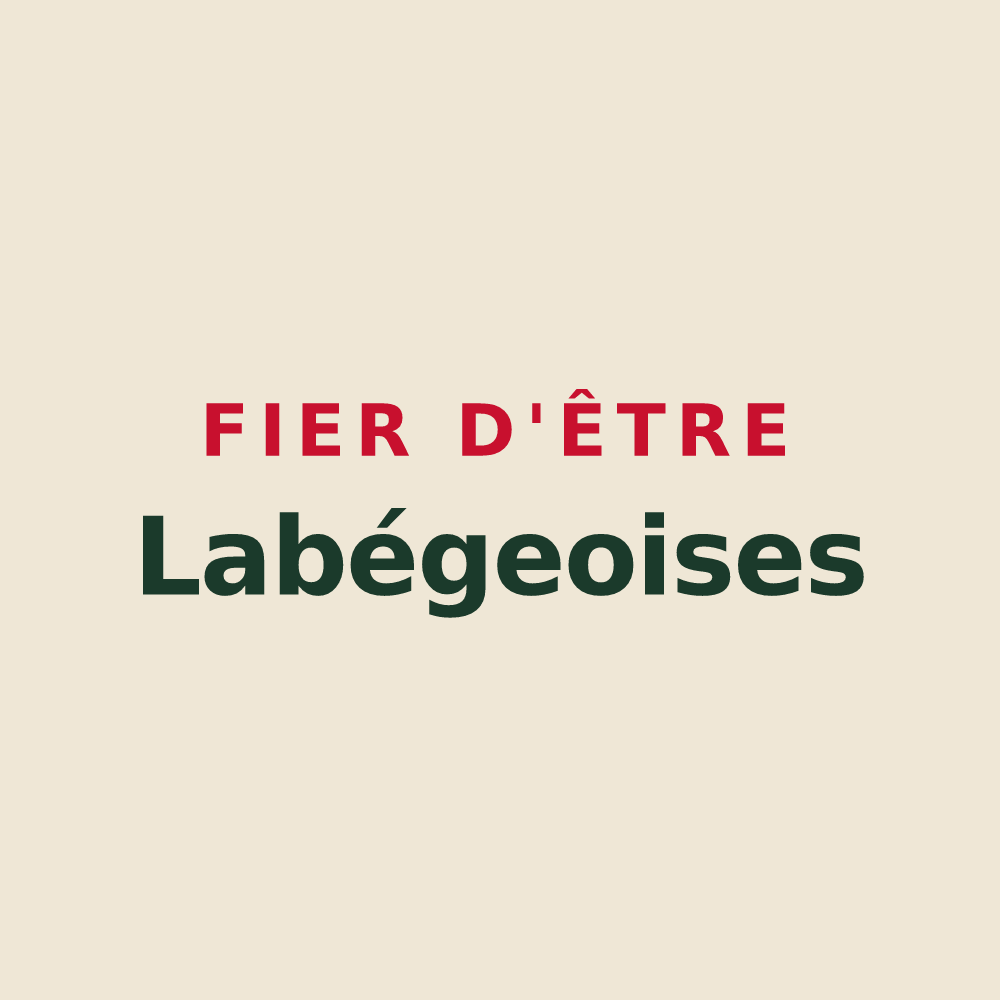 Tote bag « Fier d'être Labégeoises » — design pour Labège