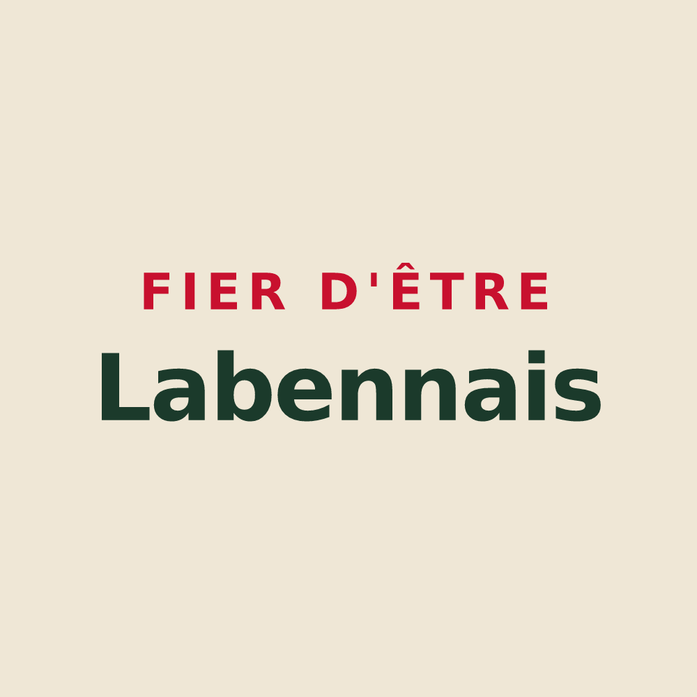 Tote bag « Fier d'être Labennais » — design pour Labenne