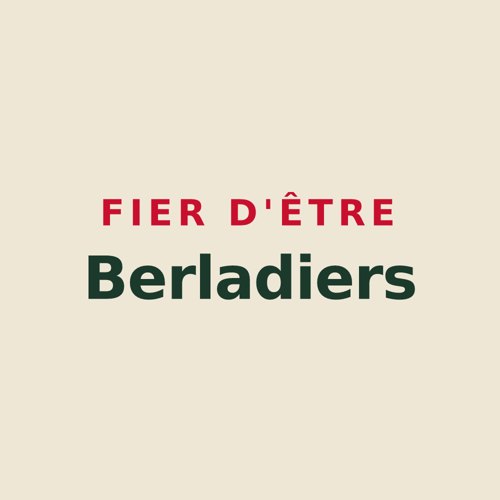 Tote bag « Fier d'être Berladiers » — design pour Laberlière