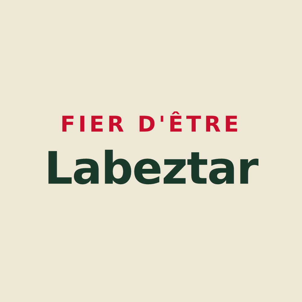Tote bag « Fier d'être Labeztar » — design pour Labets-Biscay
