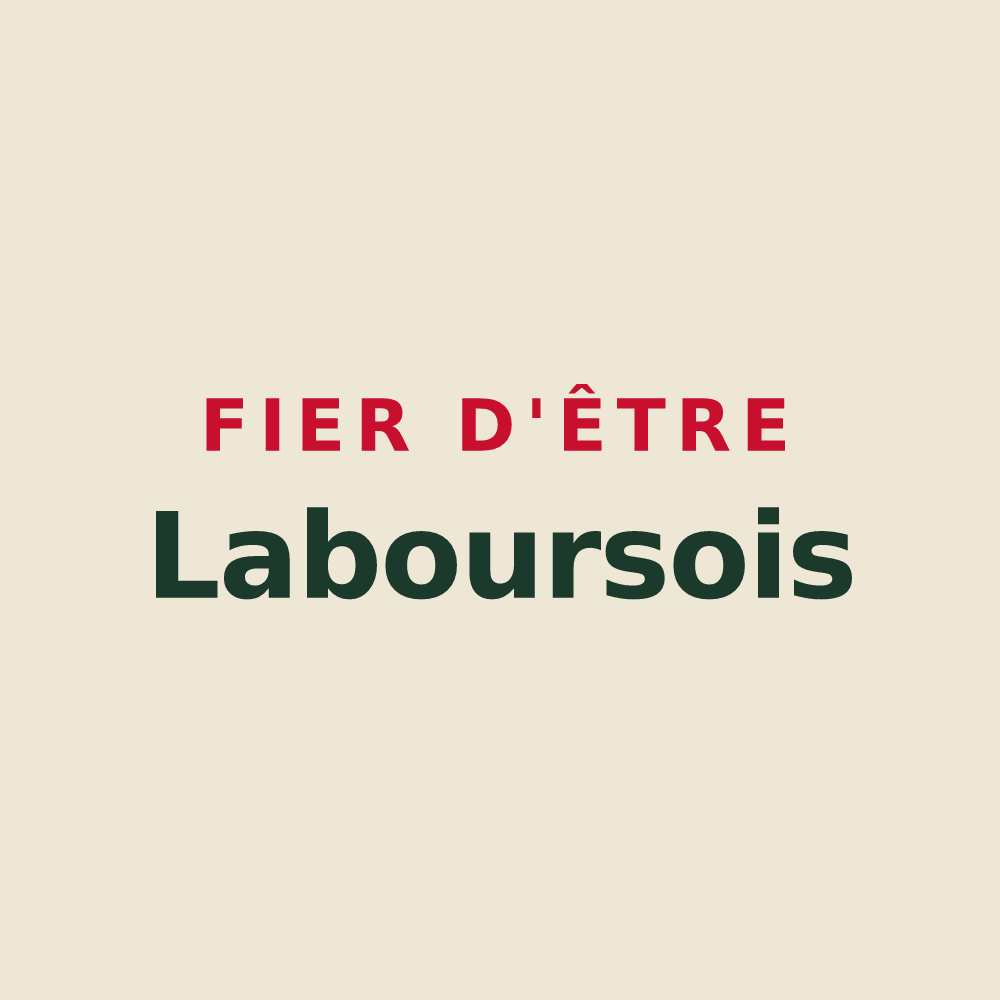 Tote bag « Fier d'être Laboursois » — design pour Labourse