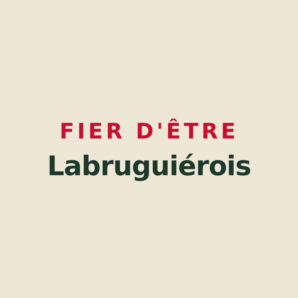 Tote bag « Fier d'être Labruguiérois » — design pour Labruguière