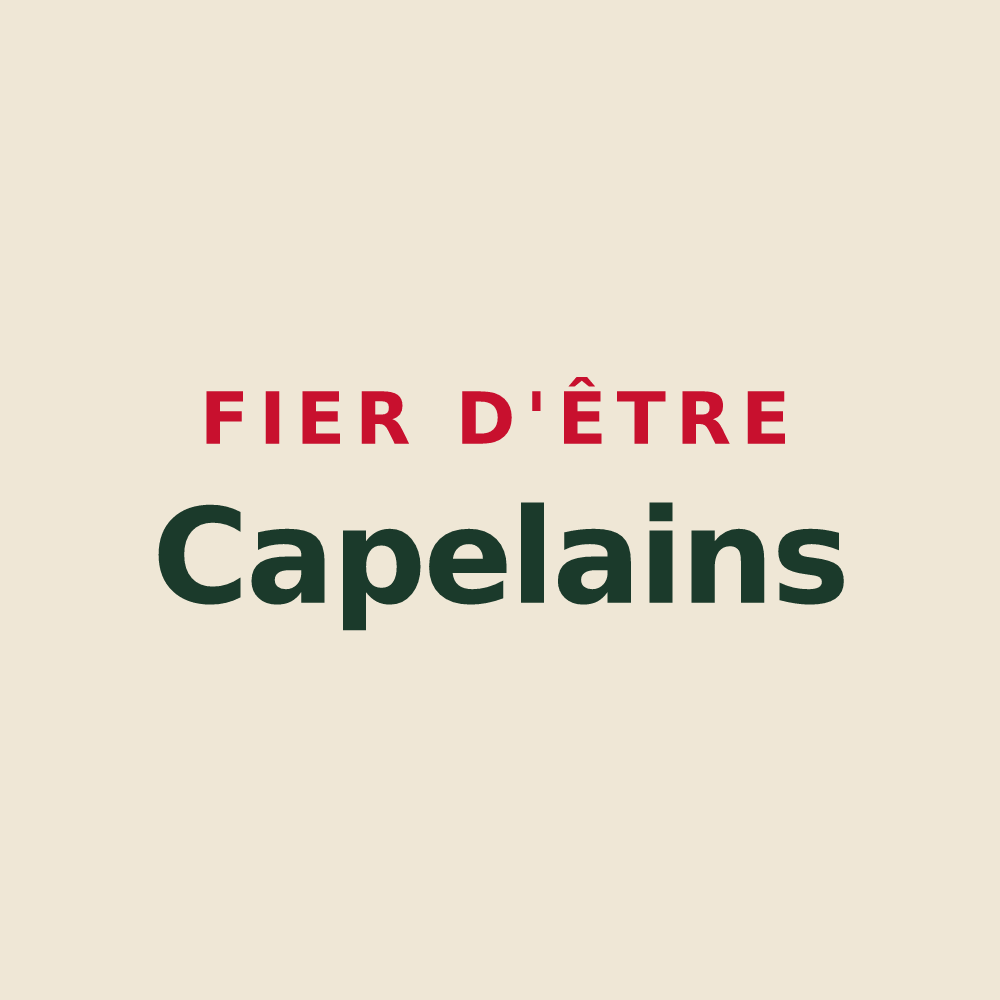 Tote bag « Fier d'être Capelains » — design pour Lacapelle-Biron