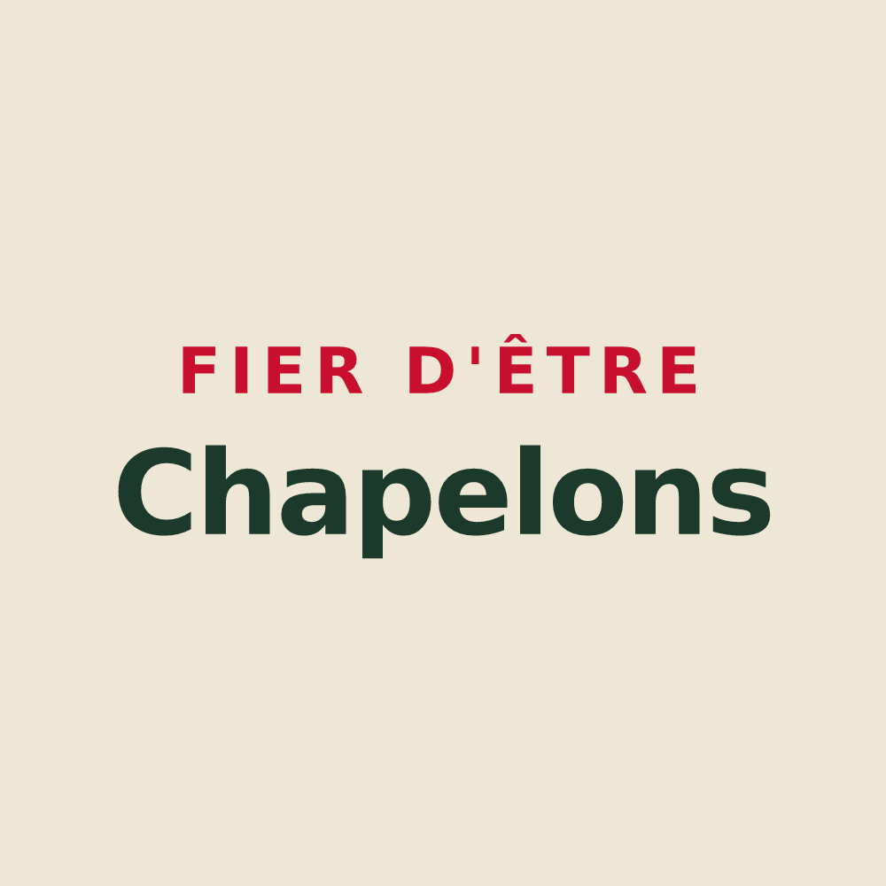 Tote bag « Fier d'être Chapelons » — design pour Lachapelle-sous-Rougemont