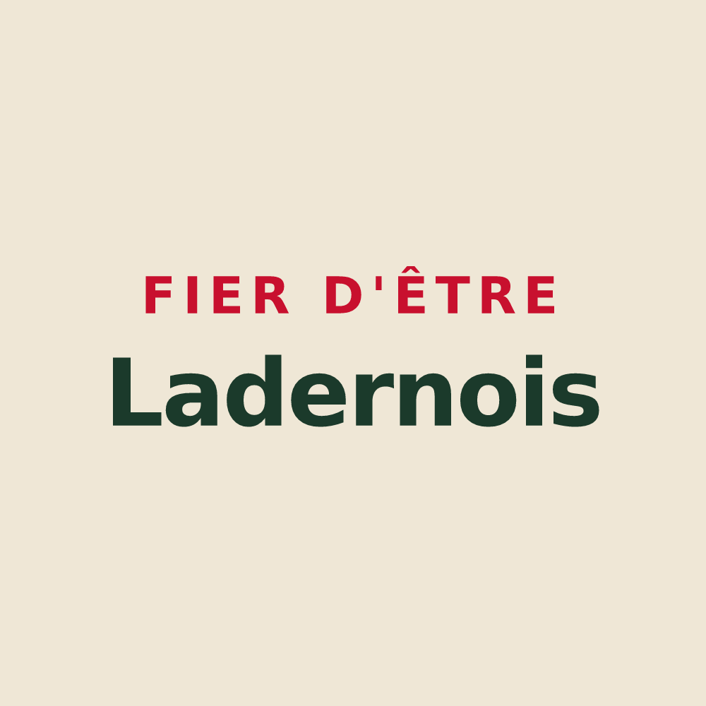 Tote bag « Fier d'être Ladernois » — design pour Ladern-sur-Lauquet