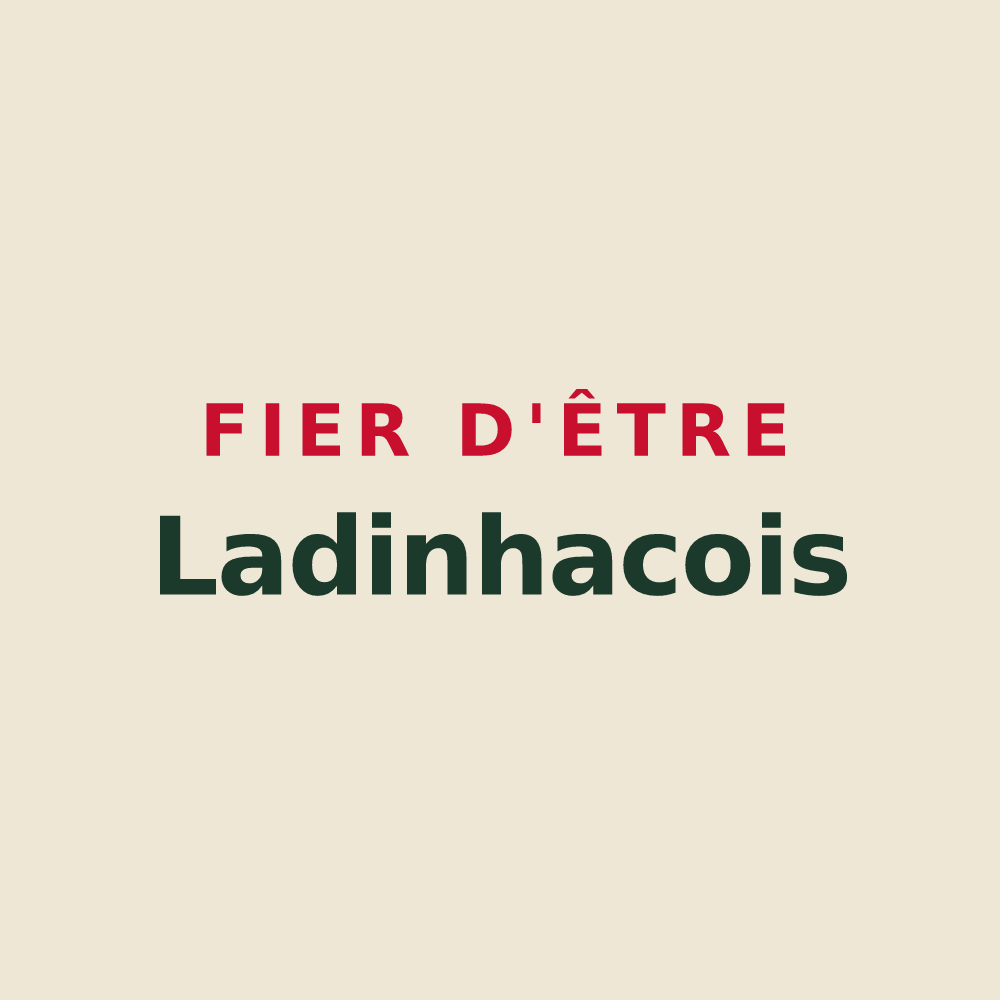 Tote bag « Fier d'être Ladinhacois » — design pour Ladinhac