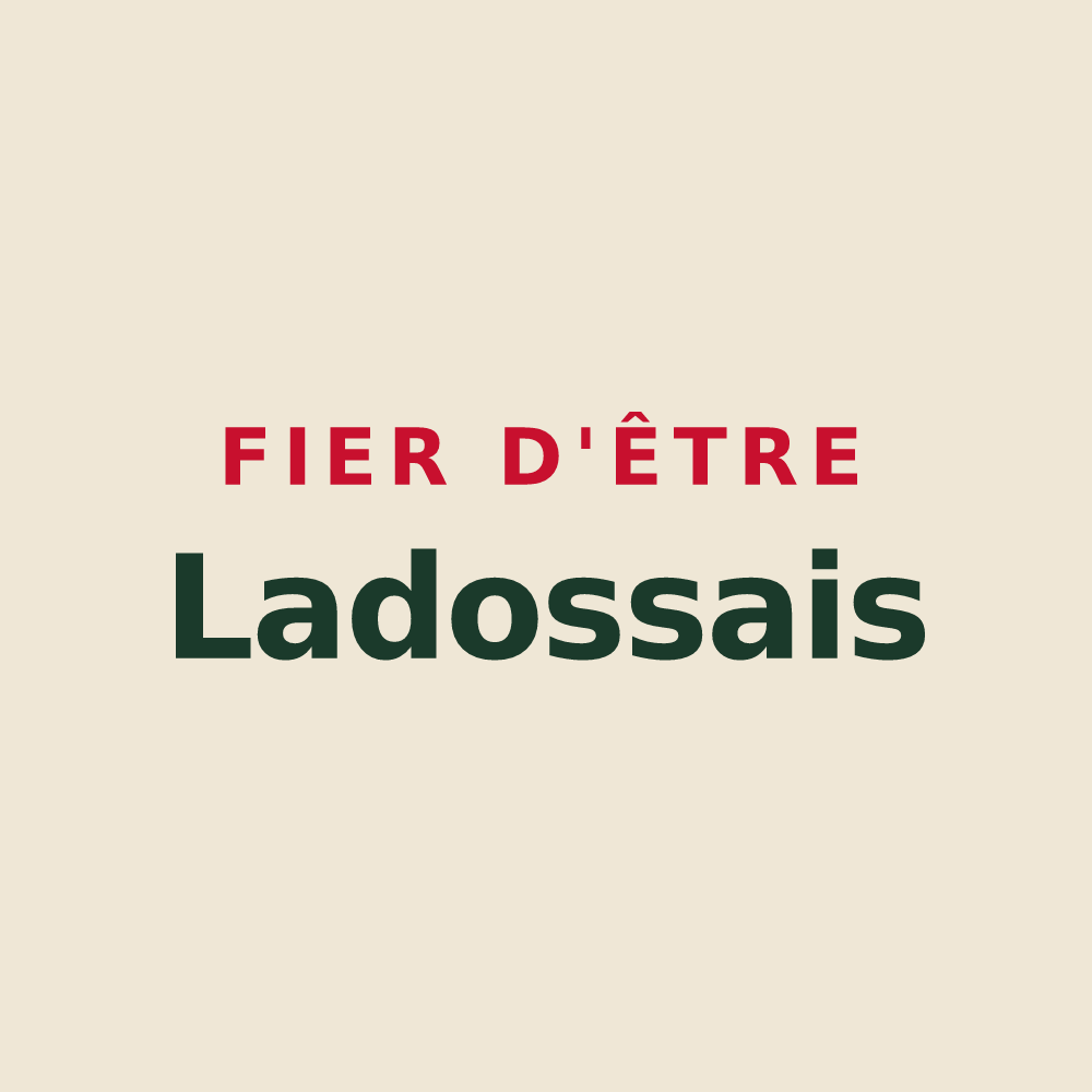 Tote bag « Fier d'être Ladossais » — design pour Lados
