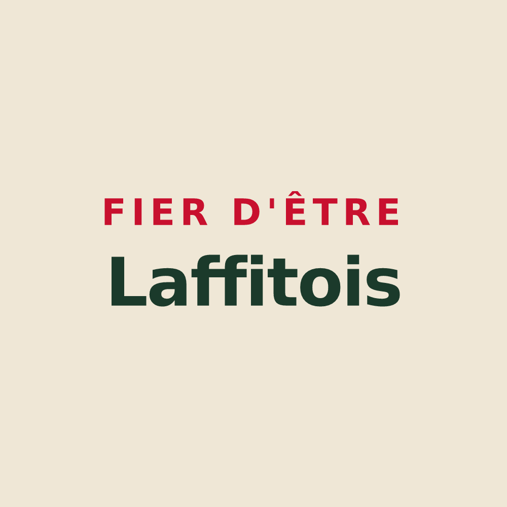 Tote bag « Fier d'être Laffitois » — design pour Lafitte-Vigordane
