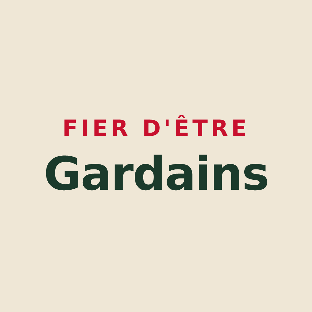Tote bag « Fier d'être Gardains » — design pour Lagarde