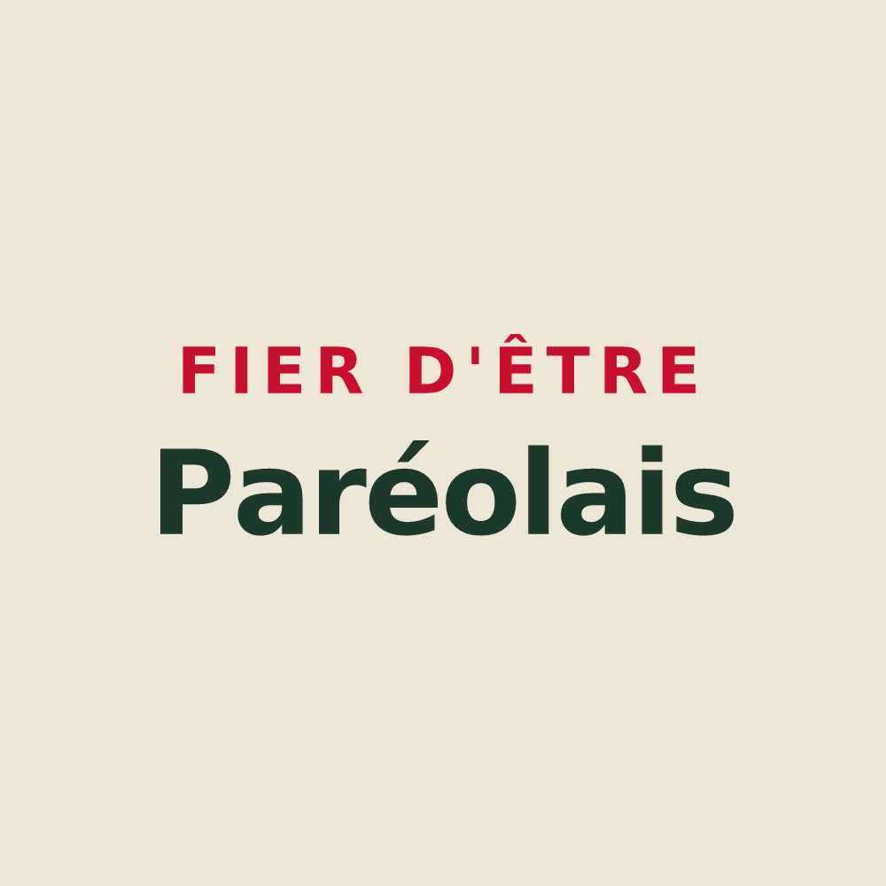 Tote bag « Fier d'être Paréolais » — design pour Lagarde-Paréol