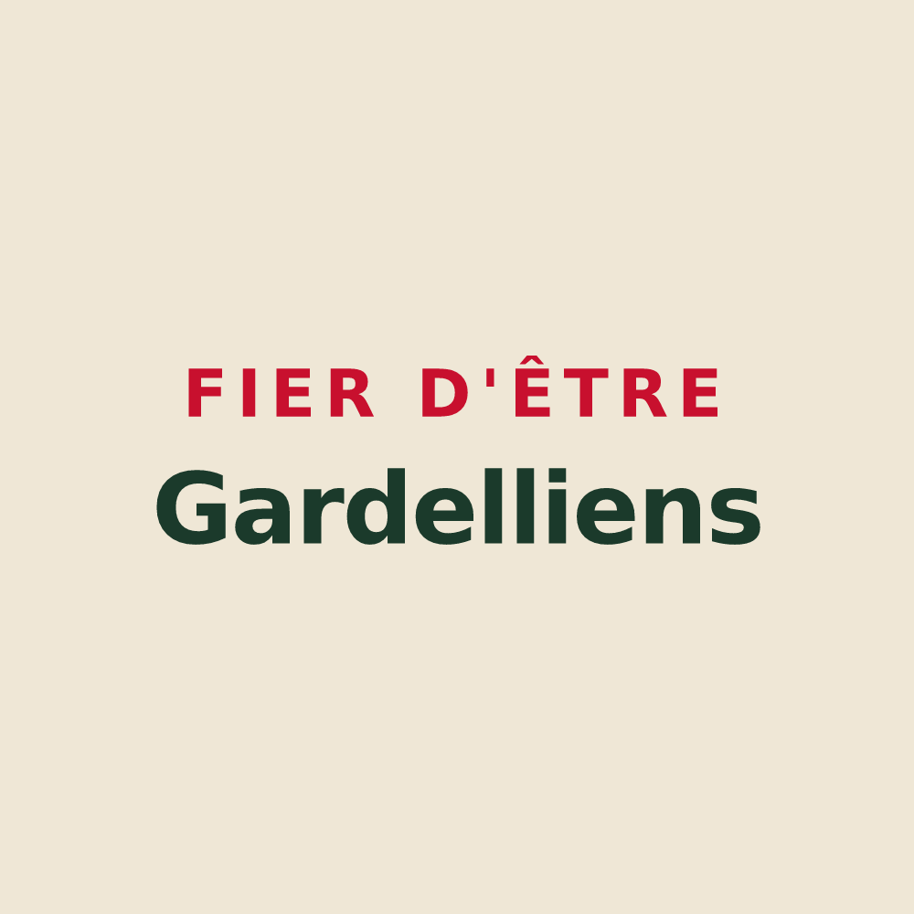 Tote bag « Fier d'être Gardelliens » — design pour Lagardelle