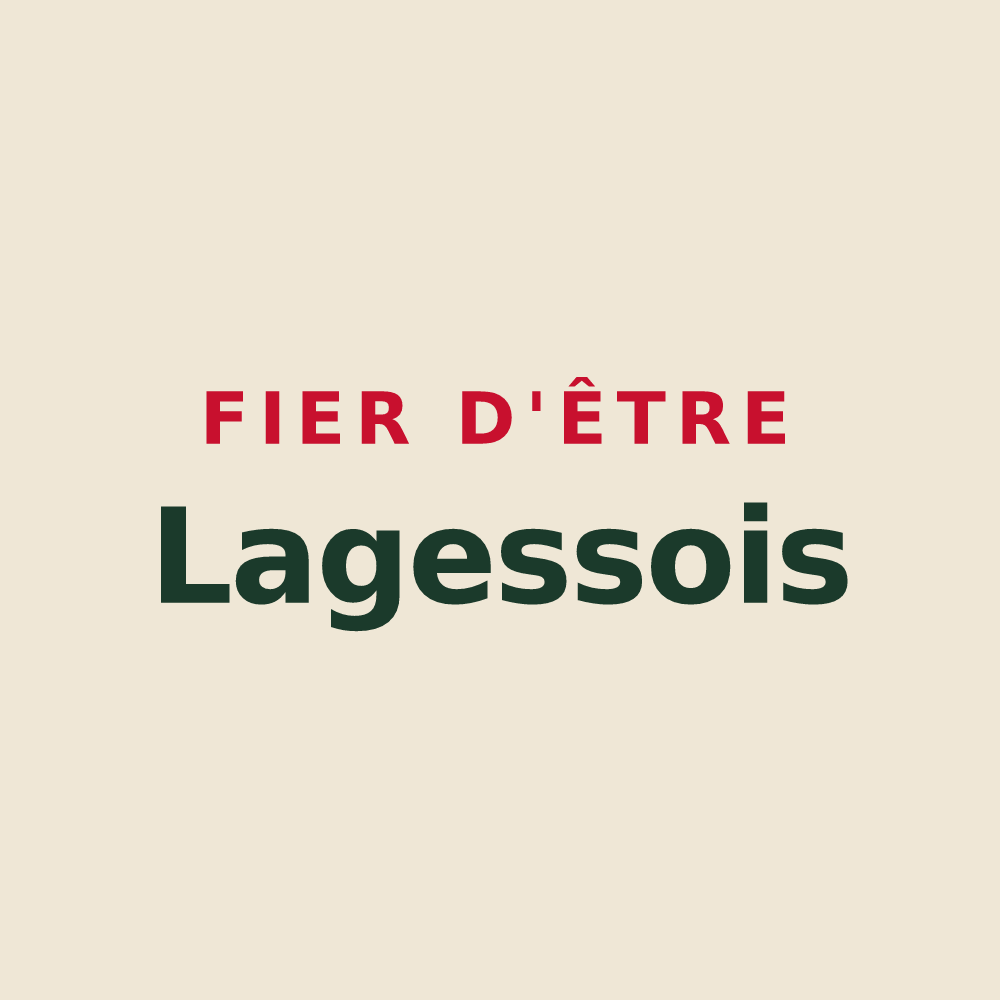 Tote bag « Fier d'être Lagessois » — design pour Lagesse