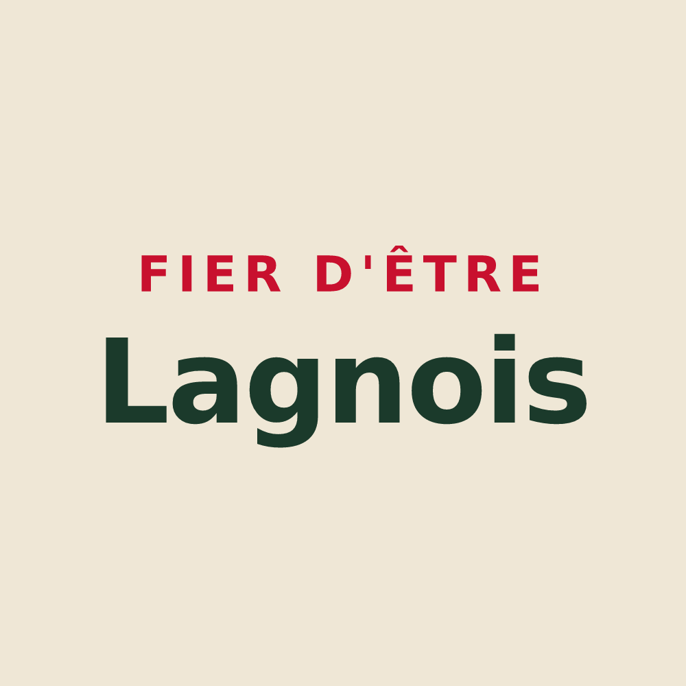Tote bag « Fier d'être Lagnois » — design pour Lagnes