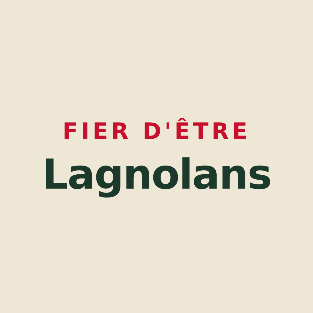 Tote bag « Fier d'être Lagnolans » — design pour Lagnieu
