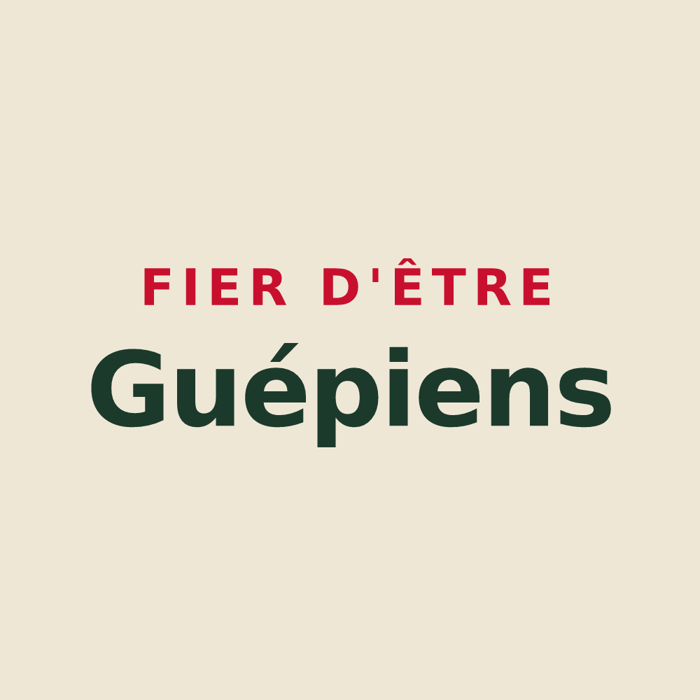 Tote bag « Fier d'être Guépiens » — design pour Laguépie