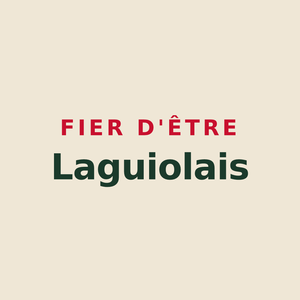 Tote bag « Fier d'être Laguiolais » — design pour Laguiole