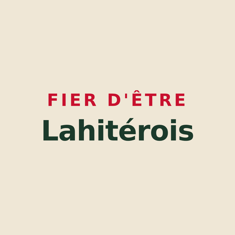 Tote bag « Fier d'être Lahitérois » — design pour Lahitère