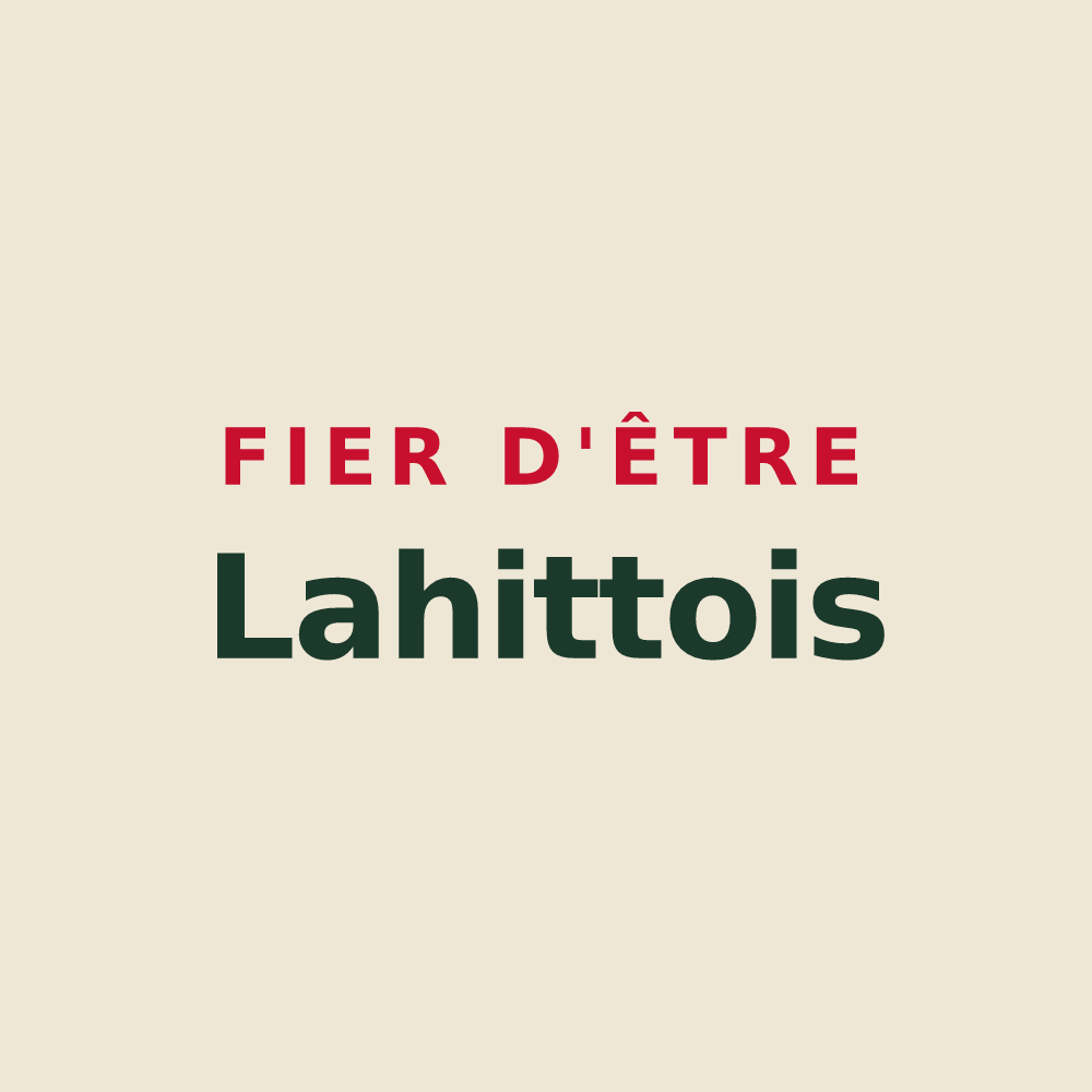 Tote bag « Fier d'être Lahittois » — design pour Lahitte
