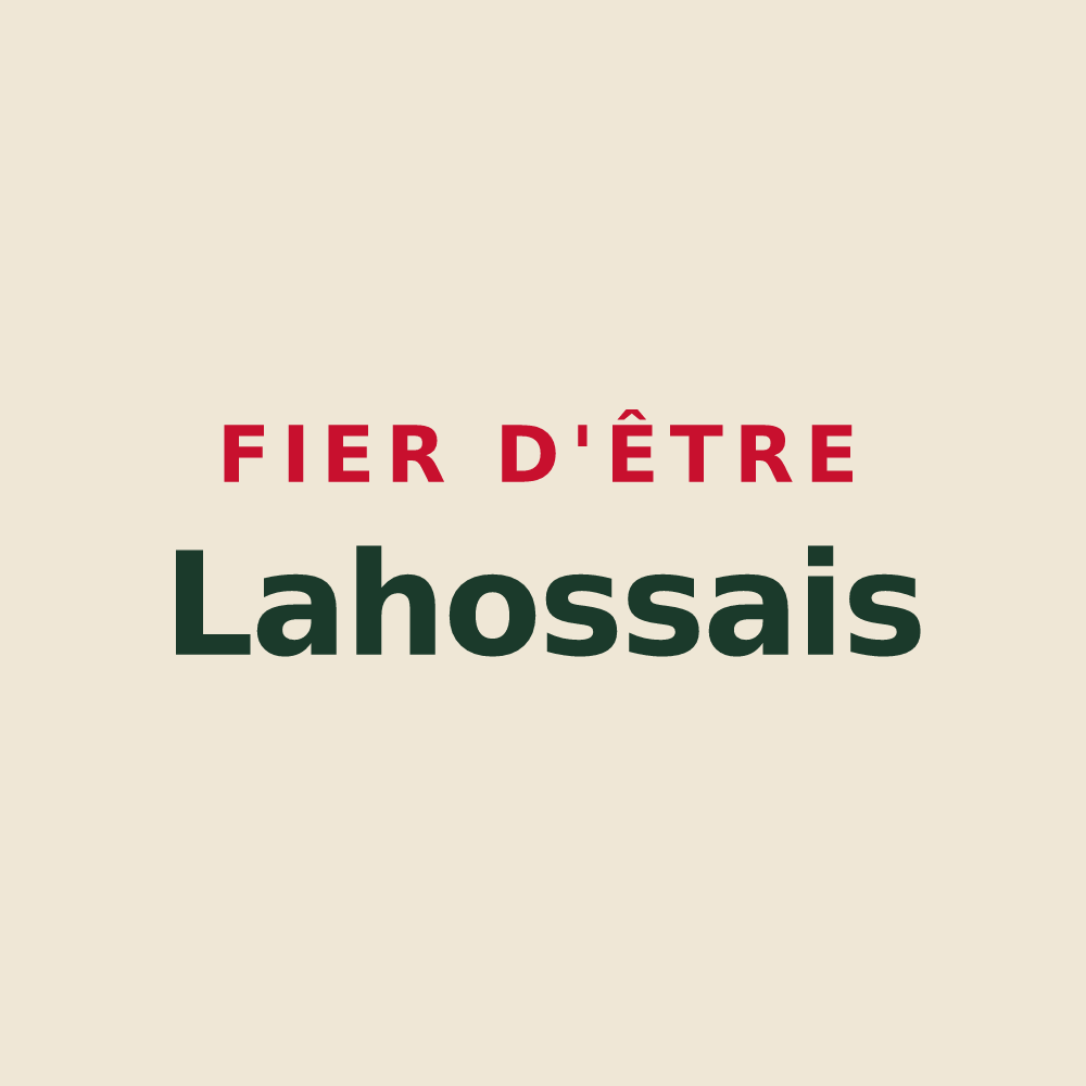 Tote bag « Fier d'être Lahossais » — design pour Lahosse