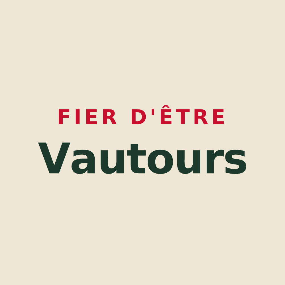 Tote bag « Fier d'être Vautours » — design pour Laifour
