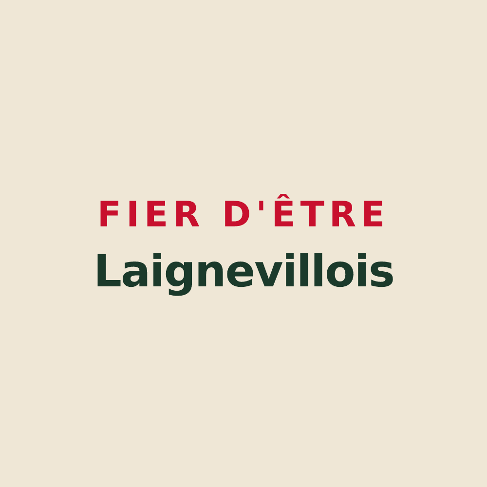 Tote bag « Fier d'être Laignevillois » — design pour Laigneville